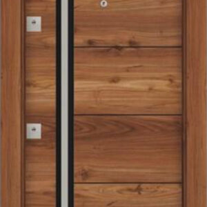 NK-3310 SARUHAN - SİYAH ÇELİK KAPI