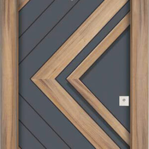 NK-34 AÇIK NATUREL-ANTRASİT ÇELİK KAPI