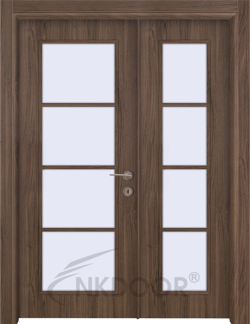 NK-114C GOLD CEVİZ PVC KAPI