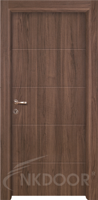 NK-171 GOLD CEVİZ PVC KAPI